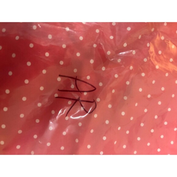 Japna Slip Dress Sz M Babydoll Red Pink Polka Dot Valentines Coquette 90s Style - Picture 14 of 14
